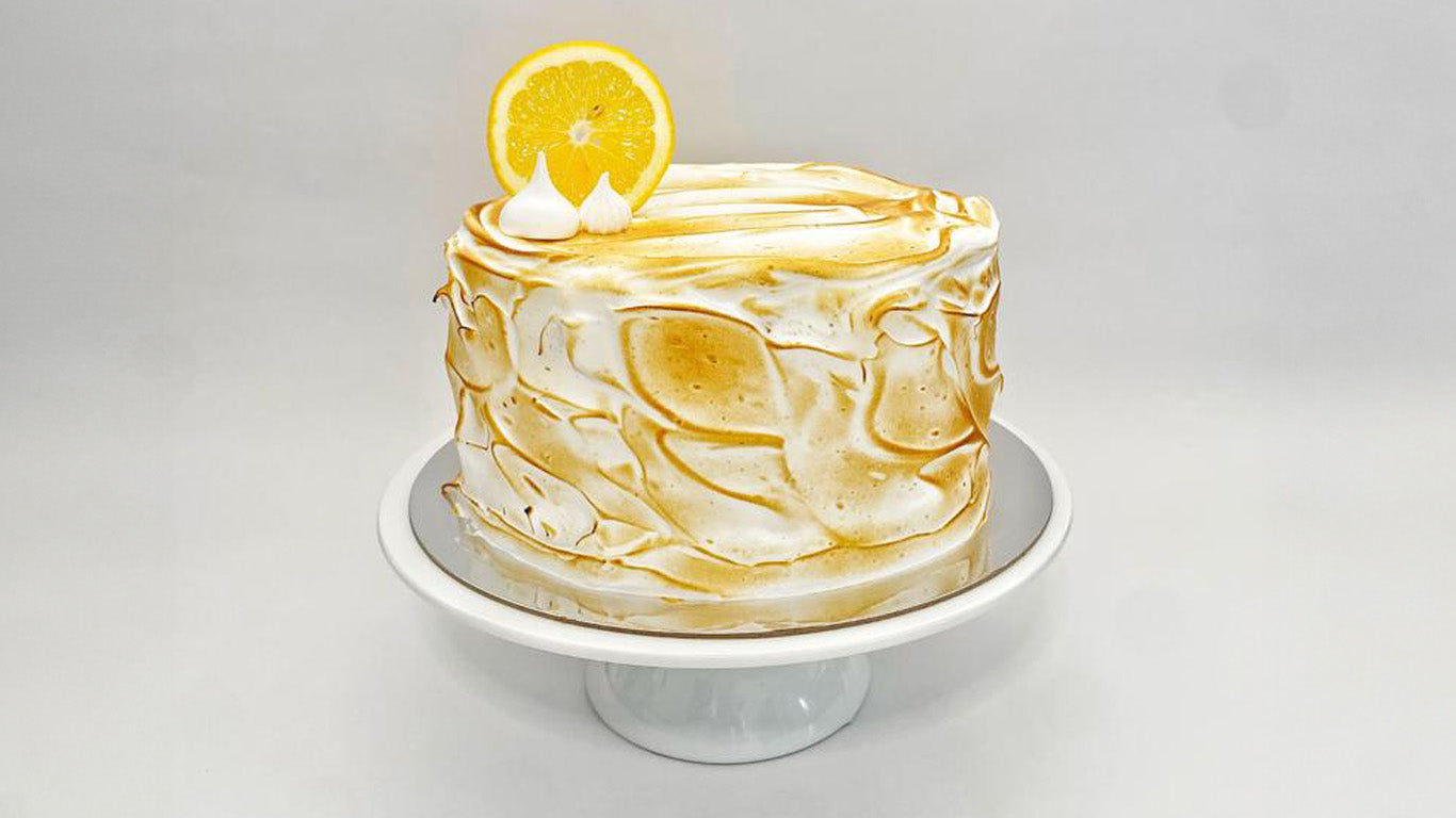 Lemon Meringue Cake